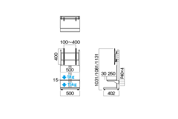 KF-650 壁寄スタンド | 製品情報 | HAMILeX（ハミレックス） | ハヤミ