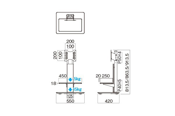 KF-930 自立スタンド | 製品情報 | HAMILeX（ハミレックス） | ハヤミ