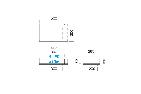 TVR-503 テレビ回転台 | 製品情報 | HAMILeX（ハミレックス） | ハヤミ