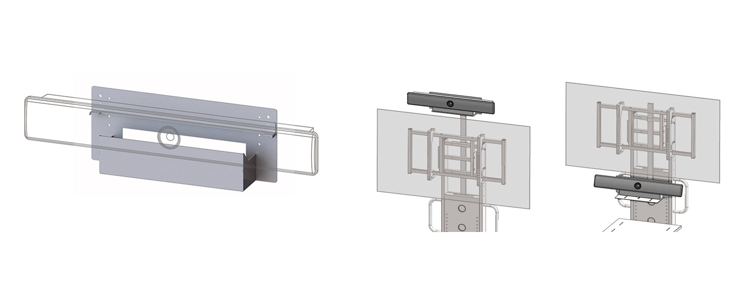 Hamilex 業務用製品 共通オプション Cisco社製 テレビ会議システム用 カメラスタンドアタッチメント 新発売 Hamilex ハヤミ工産