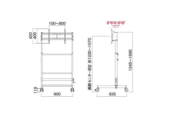 PL-5337B ディスプレイスタンド | 製品情報 | HAMILeX（ハミレックス