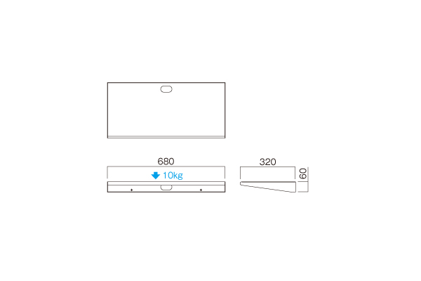 PHP-S6201L ディスプレイスタンド | 製品情報 | HAMILeX（ハミレックス