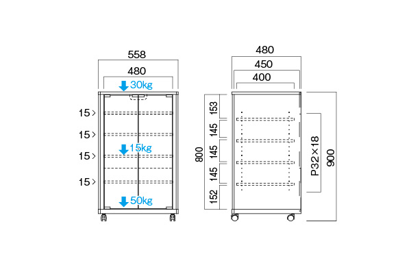 NX-B301 [完売] オーディオラック | 製品情報 | HAMILeX（ハミレックス