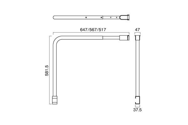 PLP-B509 ディスプレイスタンド | 製品情報 | HAMILeX（ハミレックス