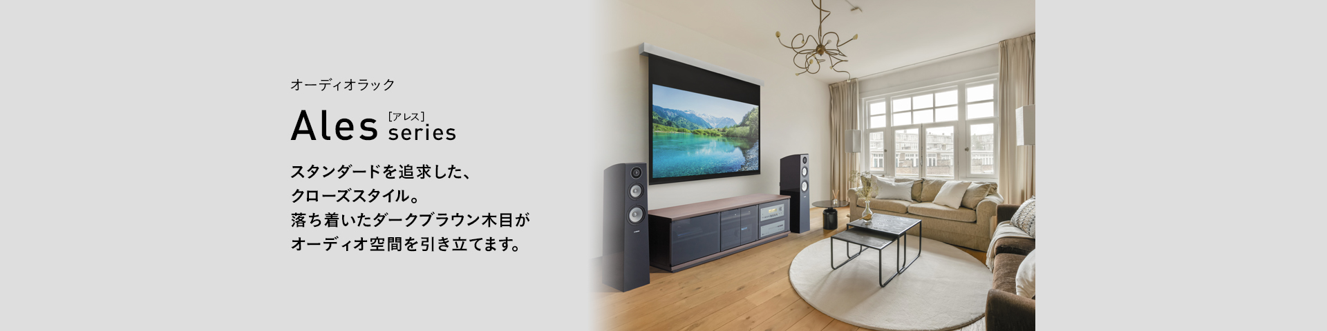 ハヤミ工産　F-3107  テレビ台・オーディオラック