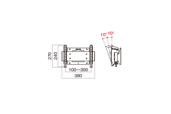 CHP-B4T 天吊金具 | 製品情報 | HAMILeX（ハミレックス） | ハヤミ工産