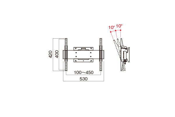 CHP-W6T 天吊金具 | 製品情報 | HAMILeX（ハミレックス） | ハヤミ工産