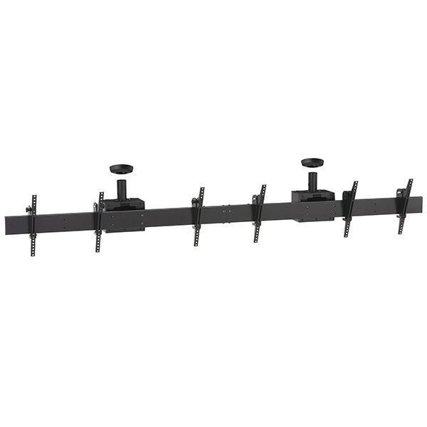 ～50V型対応<br />天吊金具<br />テレビ取付金具（左右3連）